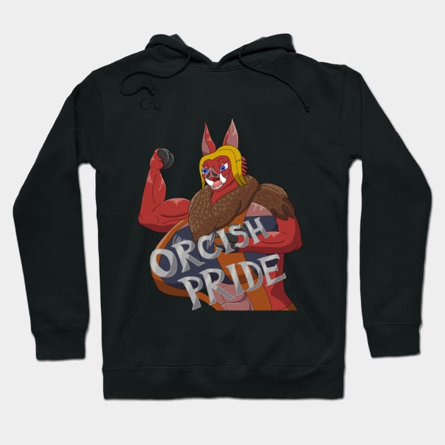 Orcish Pride v2 Hoodie by Cyborg-Lucario